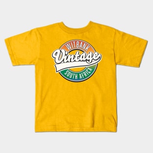 Witbank south africa vintage logo Kids T-Shirt